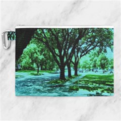 Hot Day In Dallas 5 Canvas Cosmetic Bag (xl) by bestdesignintheworld