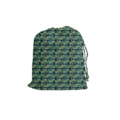 Stamping Heart Love Drawstring Pouch (medium) by Bajindul