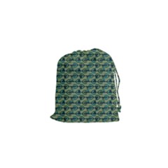 Stamping Heart Love Drawstring Pouch (xs) by Bajindul