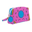 Donut Doughnut Dessert Clip Art Wristlet Pouch Bag (Medium) View1