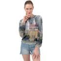 Architecture Old Sky Travel Banded Bottom Chiffon Top View1