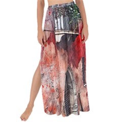 Venice Water Laguna Italy Maxi Chiffon Tie-up Sarong by Simbadda