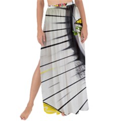 Clown Murals Figure Wall Human Maxi Chiffon Tie-up Sarong by Simbadda