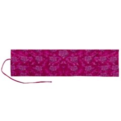Roses And Roses A Soft Flower Bed Ornate Roll Up Canvas Pencil Holder (l) by pepitasart