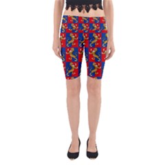 Lion 1 Yoga Cropped Leggings by ArtworkByPatrick