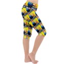 We Can Do It Lightweight Velour Cropped Yoga Leggings View3