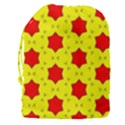 Pattern Red Star Texture Star Drawstring Pouch (XXXL) View2