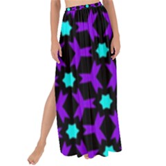 Textured Background Tile Pattern Maxi Chiffon Tie-up Sarong by Simbadda
