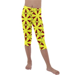 Backgrounds Texture Pattern Texture Kids  Lightweight Velour Capri Leggings  by Simbadda