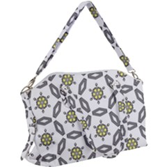 Background Texture Pattern Modern Canvas Crossbody Bag by Simbadda