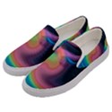 Abstract Art Abstract Background Men s Canvas Slip Ons View2