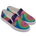 Abstract Art Abstract Background Men s Canvas Slip Ons View3