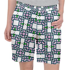 Backgrounds Texture Modern Pattern Pocket Shorts by Simbadda