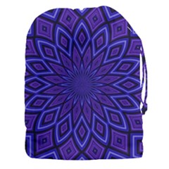 Kaleidoscope Abstract Background Drawstring Pouch (xxxl) by Simbadda