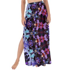 Kaleidoscope Shape Abstract Design Maxi Chiffon Tie-up Sarong by Simbadda