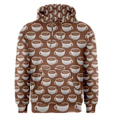Coffee On Coffee Men s Pullover Hoodie by bloomingvinedesign