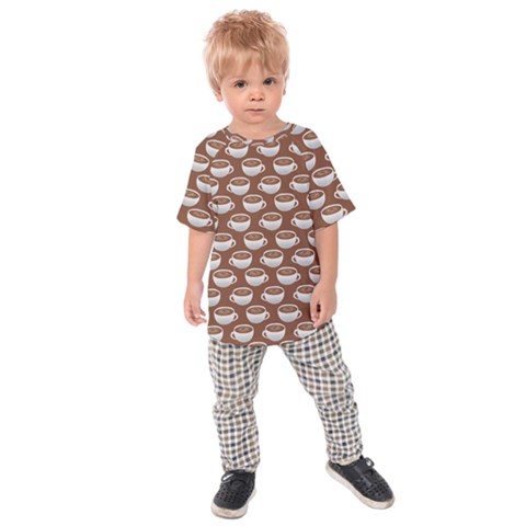 Coffee On Coffee Kids  Raglan Tee by bloomingvinedesign