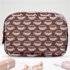 Coffee On Coffee Make Up Pouch (small) by bloomingvinedesign