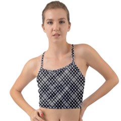 Sketchy Skulls Pattern Mini Tank Bikini Top by bloomingvinedesign