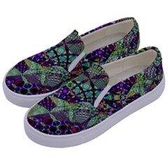 Background Design Art Artwork Kids  Canvas Slip Ons by Wegoenart