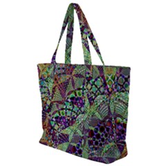 Background Design Art Artwork Zip Up Canvas Bag by Wegoenart