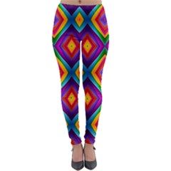 Abstract-b-1 Lightweight Velour Leggings by ArtworkByPatrick