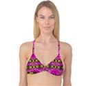 Abstract Background Pattern Reversible Tri Bikini Top View3
