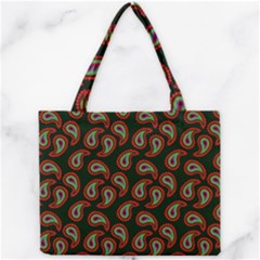 Seamless Paisley Pattern Mini Tote Bag by Vaneshart