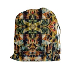 Abstract 22 1 Drawstring Pouch (xxl) by ArtworkByPatrick