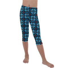 Pattern Seamless Seamless Pattern Kids  Lightweight Velour Capri Leggings  by Vaneshart