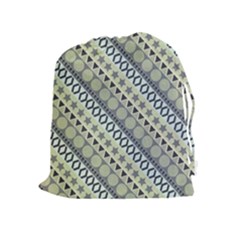 Abstract Seamless Pattern Graphic Drawstring Pouch (xl) by Vaneshart