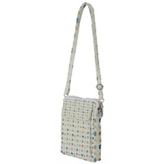 Clouds And Umbrellas Seasons Pattern Multi Function Travel Bag by Wegoenart