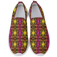 Abstract 41 Men s Slip On Sneakers by ArtworkByPatrick