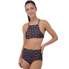 Pattern  High Waist Tankini Set by Sobalvarro