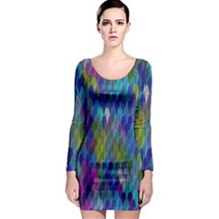 Background  Long Sleeve Bodycon Dress by Sobalvarro