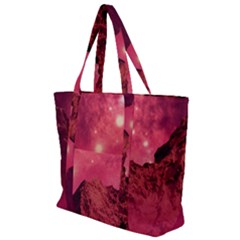 Manipulation Fantasy Photoshop Zip Up Canvas Bag by Wegoenart
