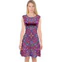 Kaleidoscope  Capsleeve Midi Dress View1