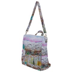 Mendoza City Argentina Mountains Crossbody Backpack by Wegoenart