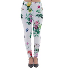 Leaves Lightweight Velour Leggings by Sobalvarro