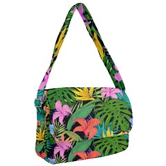 Tropical Greens Courier Bag by Sobalvarro