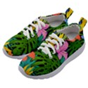 Tropical Greens Kids Athletic Shoes View2