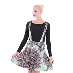 Flowers Suspender Skater Skirt by Sobalvarro