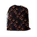 Jack O Lanterns Drawstring Pouch (XL) View2