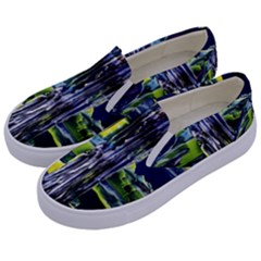 Between Two Moons 7 Kids  Canvas Slip Ons by bestdesignintheworld