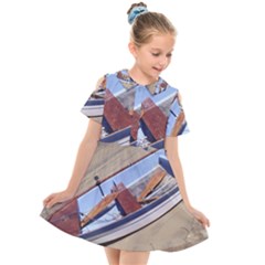Balboa 1 2 Kids  Short Sleeve Shirt Dress by bestdesignintheworld