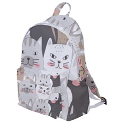 Hand Draw Cats Seamless Pattern The Plain Backpack by Vaneshart