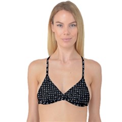 Memphis Seamless Patterns Reversible Tri Bikini Top by Vaneshart