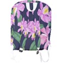 Vector Hand Drawn Orchid Flower Pattern Full Print Backpack View2