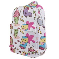 Set Kawaii Doodles Classic Backpack by Vaneshart