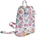 Set Kawaii Doodles Buckle Everyday Backpack View2
